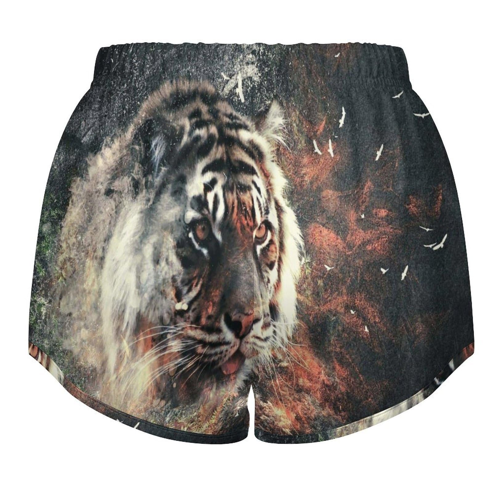 Amazon.co.jp: ショートパンツ 虎柄 タイガー レディース 短パン
